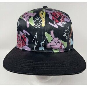 Five Nights At Freddys Hat Cap SnapBack OSFM Multicolor Adjustable Logo